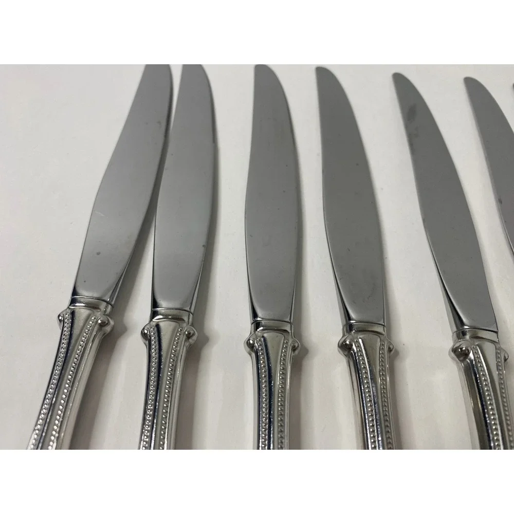Lot of 8 Oneida Arbor-American Harmony Stainless Dinner Knives
